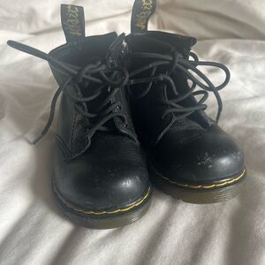 Kids Black Doc Martens